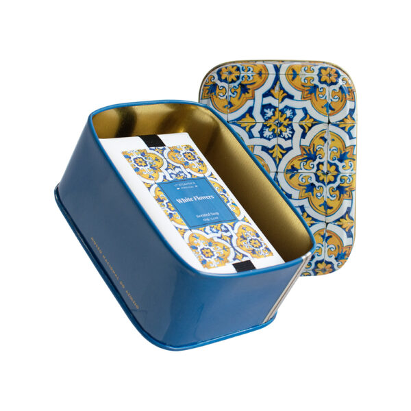 Sabonete em Lata Flores Brancas LOVIES