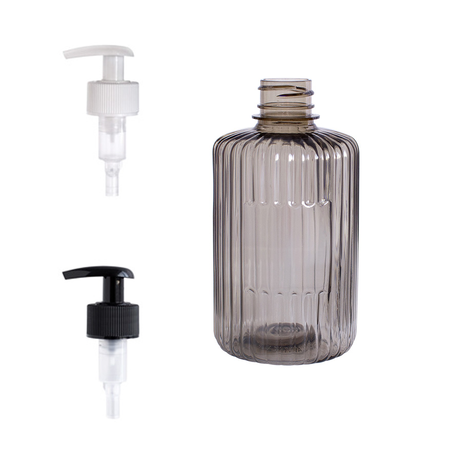 Frasco PET, bombas dispensadoras